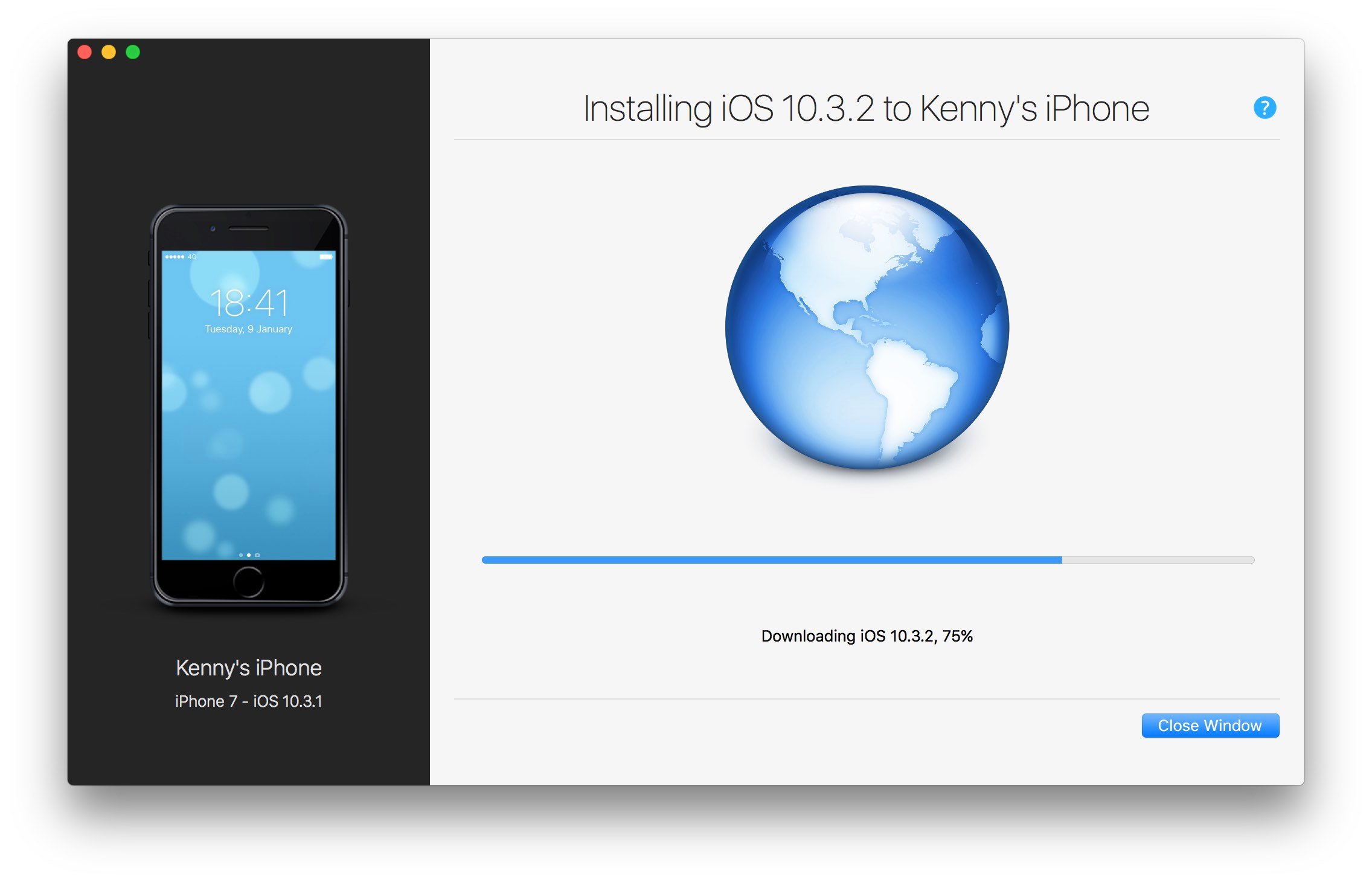Download iOS from Apple Servers