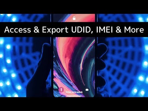 How to Access and Export iPhone Serial, UDID, IMEI and More