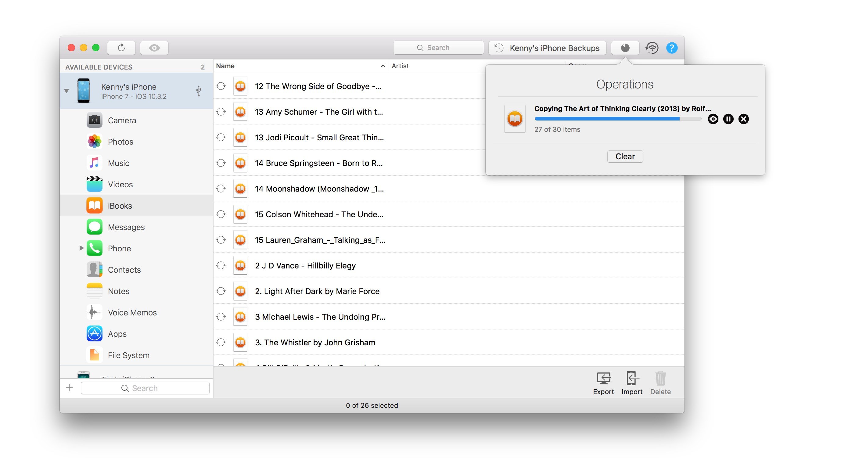 How to manage iBooks and ePub books
