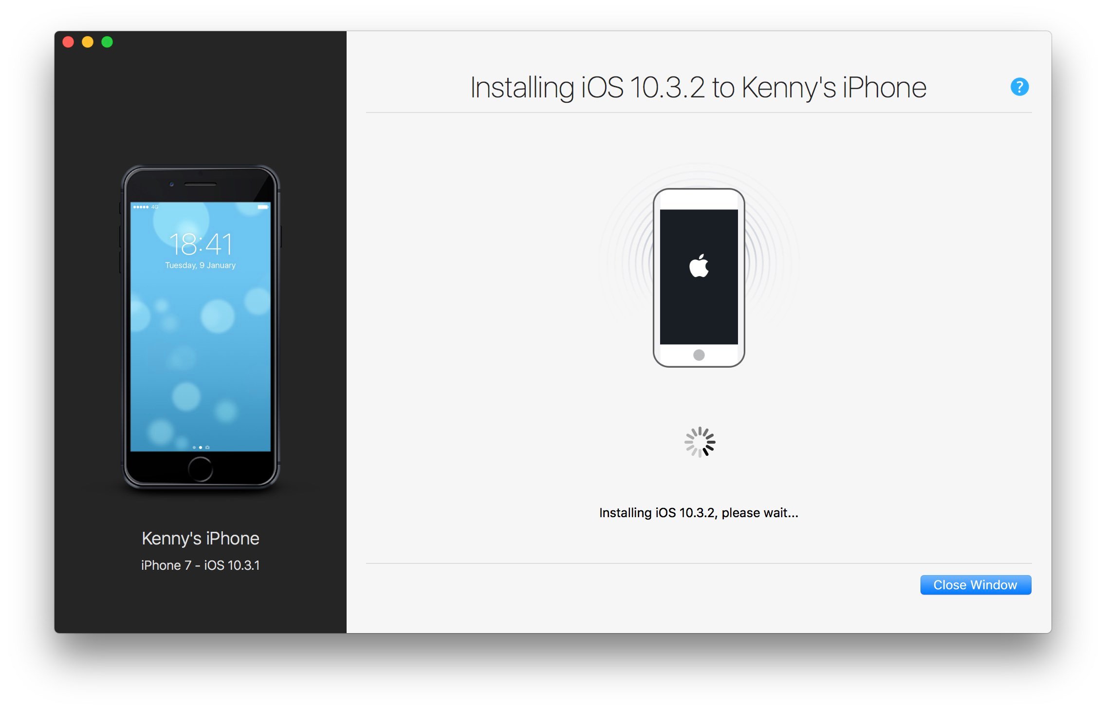 Install iOS
