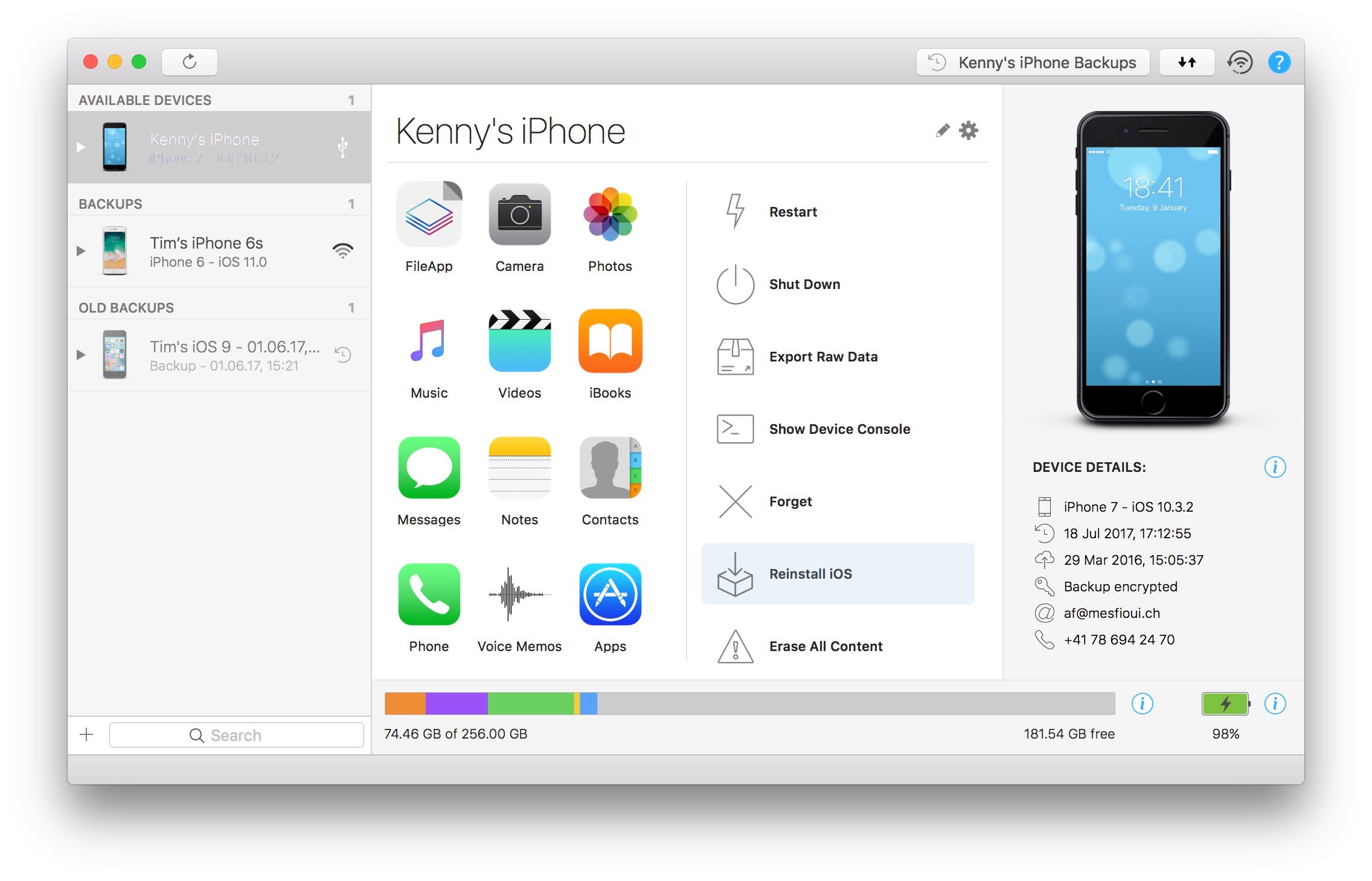 Reinstall iOS on your iPhone or iPad