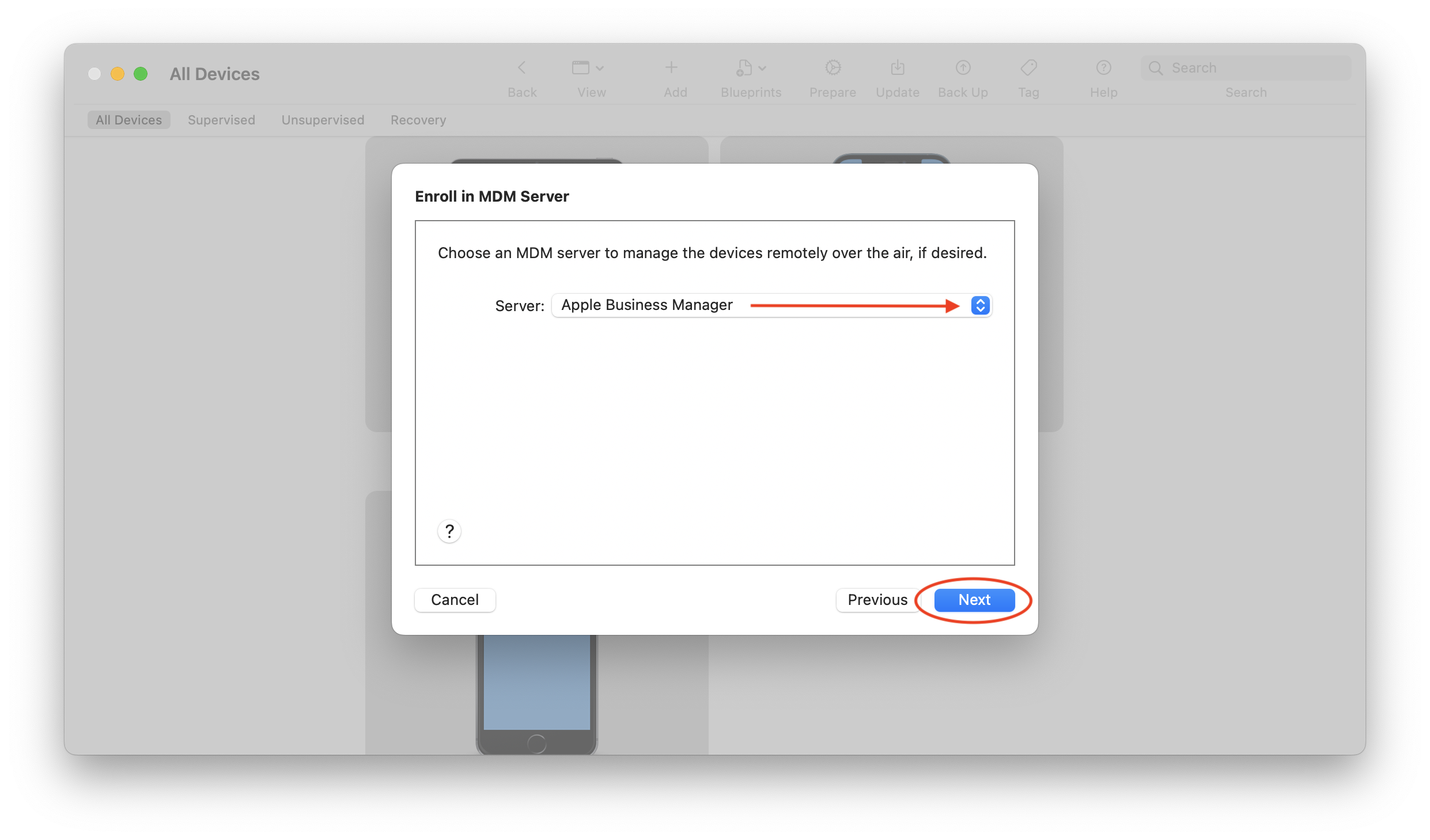 Apple Configurator Server