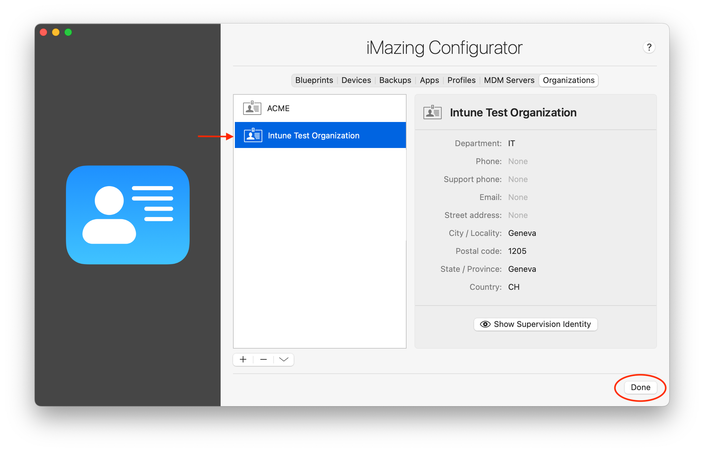 Review your Organization